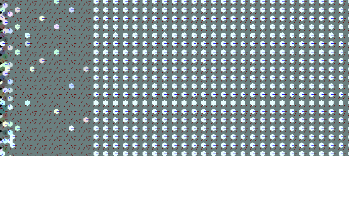 Screenshot preview of the Conservative cellular automaton