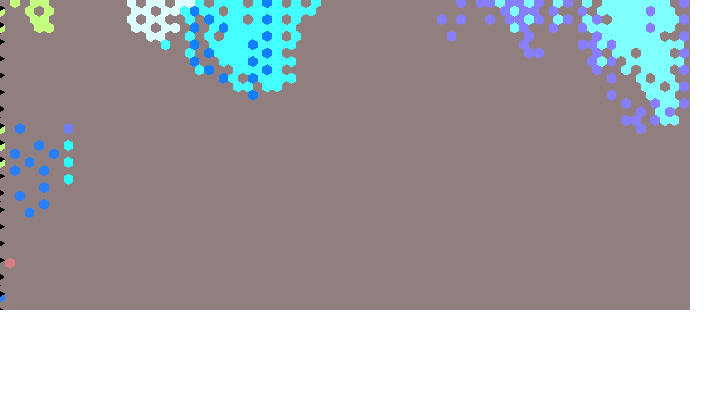 Screenshot preview of the Driller cellular automaton